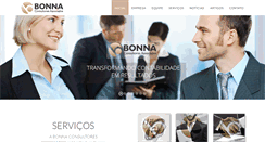 Desktop Screenshot of bonnaconsultores.com.br