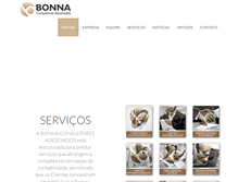 Tablet Screenshot of bonnaconsultores.com.br